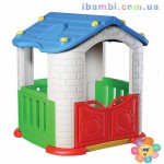 Домик TB 300 бело зелено красный